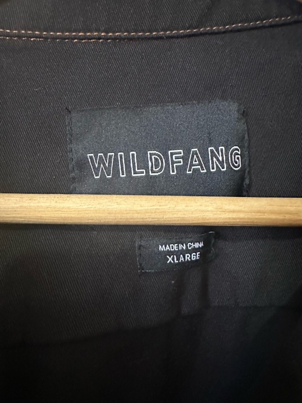 Wildfang The Essential Long Sleeve High Waisted Coverall in black - Size XL - Picture 4 of 8